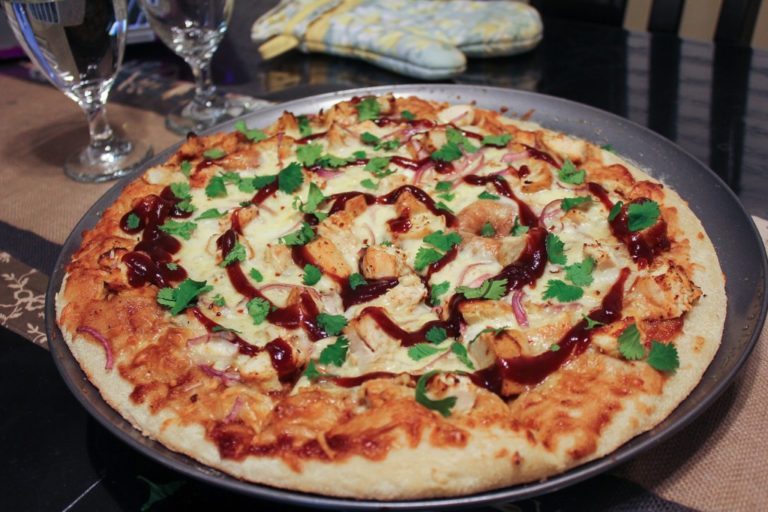 BBQ Chicken pizza
